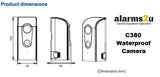C380 Outdoor Rechargeable WiFi Camera